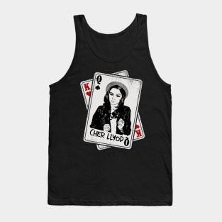 Retro Cher Llyod Card Style Tank Top